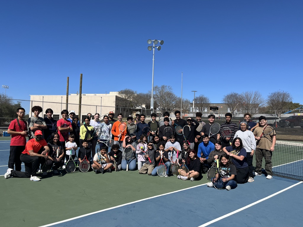 Tennis4All clinic group photo